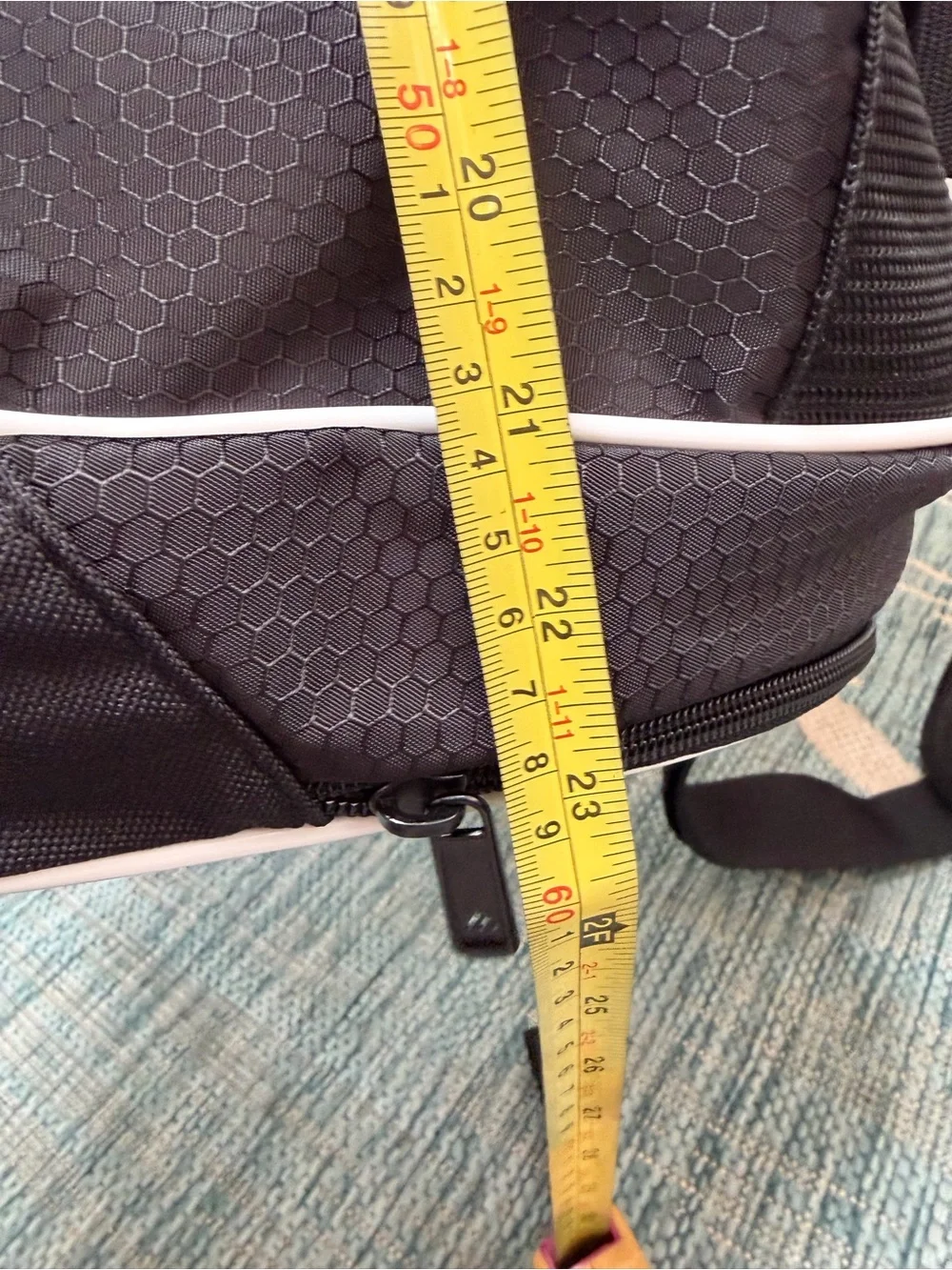 New Adidas Black Duffle / Gym Bag
